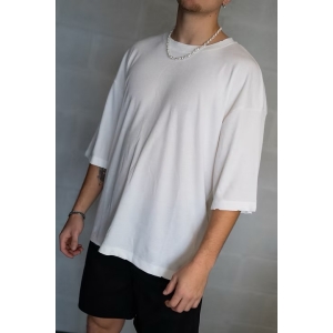 טי שירט ריב אוברסייז קצר סגור