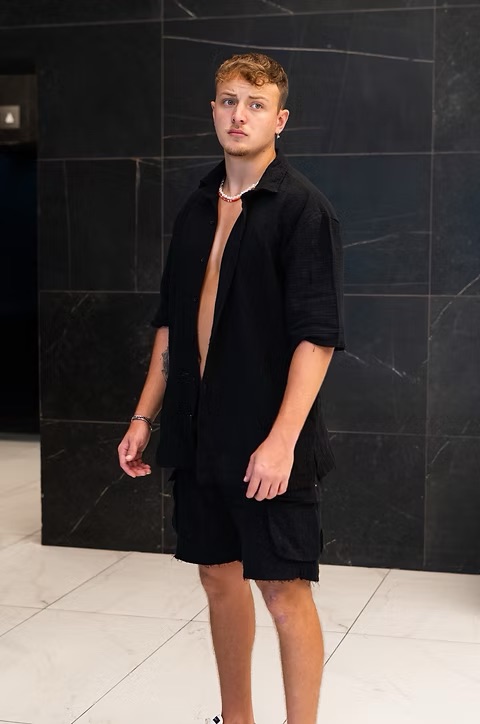 מכופתרת פשתן פלאיה – תמונה 9