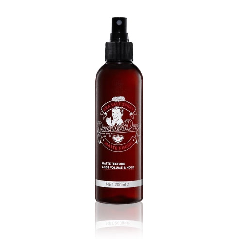 Dapper Dan Sea Salt Spray – Matte Finishספריי מלח ים לעיצוב שיער – נפח, טקסטורה ומראה טבעי